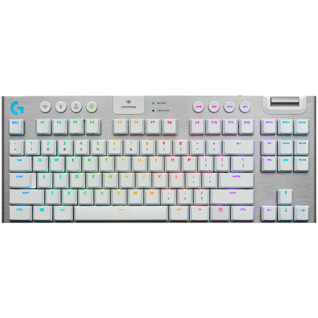 Клавиатура Logitech G915 X LIGHTSPEED Tactile, RGB, механична, USB, Bluetooth, Wireless, US Layout 