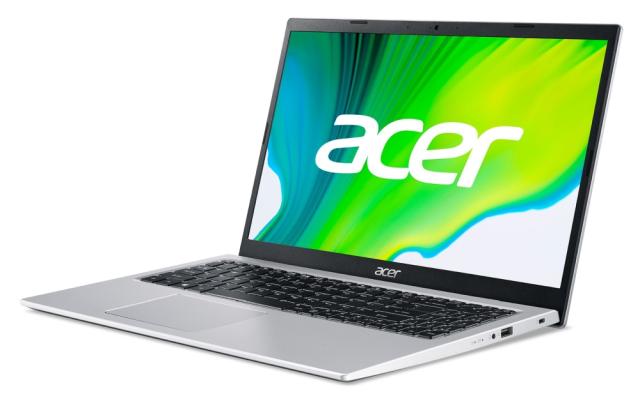 Лаптоп Acer Aspire 3, A315-35-C2QE, Intel Celeron N5100 Quad-Core (up to 2.8GHz, 4MB), 15.6" FHD (1920x1080) AG, Cam&Mic, 4 GB DDR4, 256GB SSD PCIe, Intel UMA Graphics, 802.11ac, BT 5.0, Linux, Silver