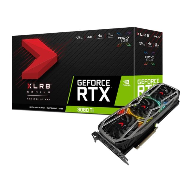 Видео карта PNY GeForce RTX 3080Ti 12GB XLR8 Gaming REVEL EPIC-X RGB Triple Fan Edition