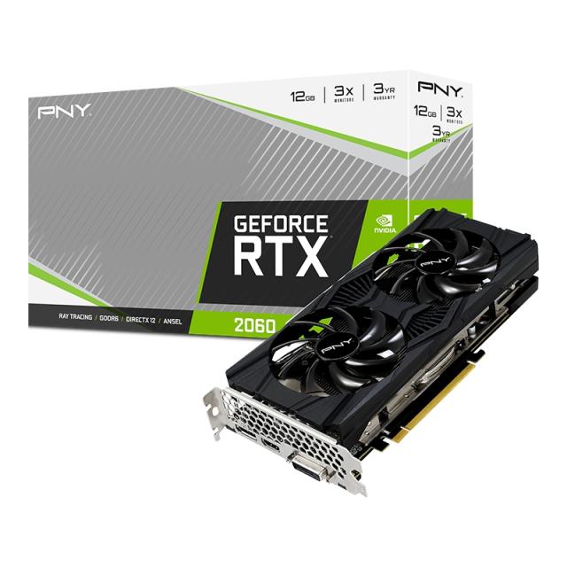 Видео карта PNY GeForce RTX 2060 12GB REVEL Dual Fan Edition