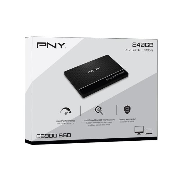 PNY CS900, 240GB SSD, 2.5" SATA III 6Gb/s 