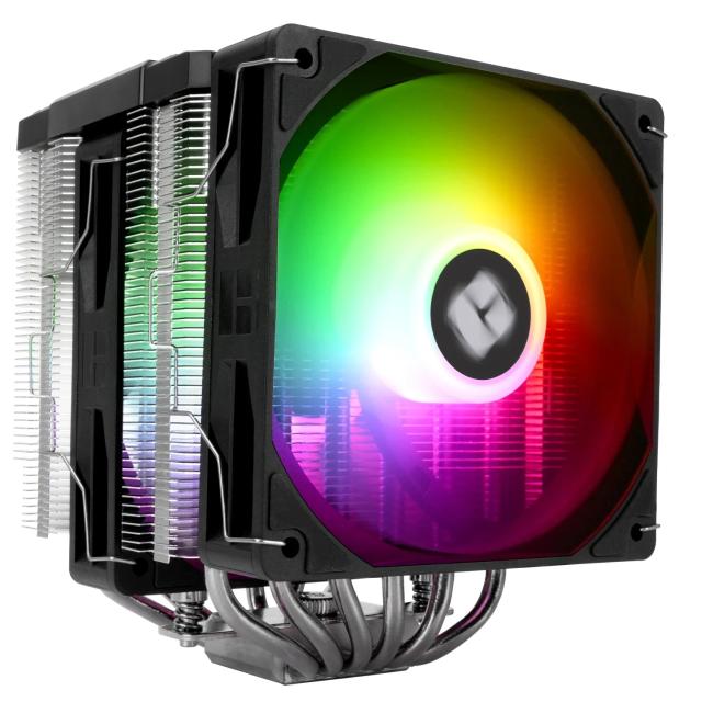 Охладител за процесор Thermalright CPU Cooler Peerless Assassin 120 Digital A-RGB Black - Dual-Tower - LGA1851/AM5