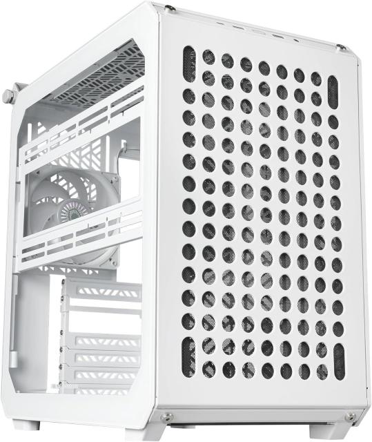 Кутия Cooler Master QUBE 500 Flatpack White, Middle Tower, 2x USB 3.2 Gen 1 Type-A, 1x USB 3.2 Gen 2x2 Type-C, 1x 3.5mm Audio Jack, , ITX / Micro ATX / ATX / E-ATX
