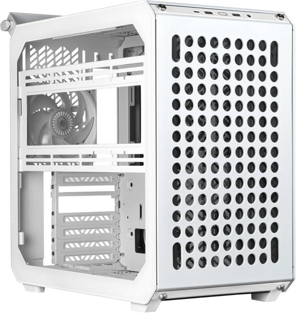 Кутия Cooler Master QUBE 500 Flatpack White, Middle Tower, 2x USB 3.2 Gen 1 Type-A, 1x USB 3.2 Gen 2x2 Type-C, 1x 3.5mm Audio Jack, , ITX / Micro ATX / ATX / E-ATX