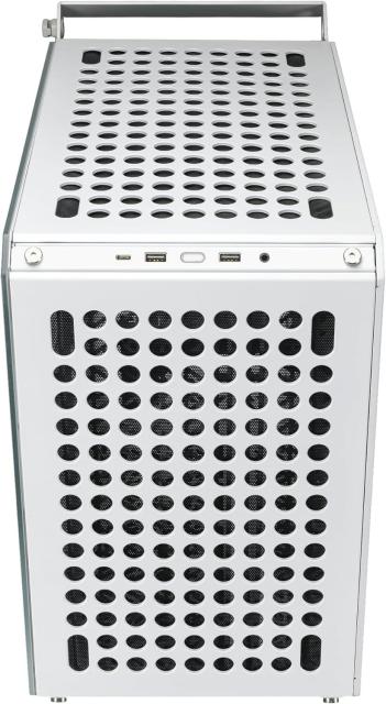 Кутия Cooler Master QUBE 500 Flatpack White, Middle Tower, 2x USB 3.2 Gen 1 Type-A, 1x USB 3.2 Gen 2x2 Type-C, 1x 3.5mm Audio Jack, , ITX / Micro ATX / ATX / E-ATX