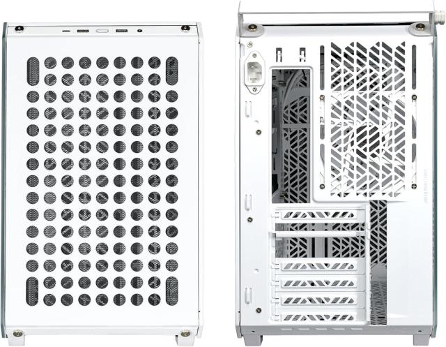 Кутия Cooler Master QUBE 500 Flatpack White, Middle Tower, 2x USB 3.2 Gen 1 Type-A, 1x USB 3.2 Gen 2x2 Type-C, 1x 3.5mm Audio Jack, , ITX / Micro ATX / ATX / E-ATX