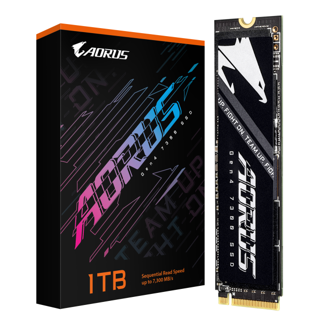 Gigabyte AORUS 7300 w/o Heatsink SSD 1TB M.2 NVMePCIe Gen4 2280