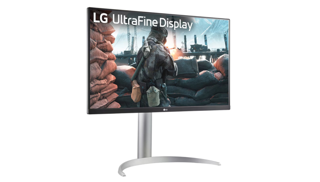 Монитор LG 27UP650K-W, 27" (68.58cm) UHD 4K IPS AG, 60Hz, 5ms (GtG at Faster), 1200:1, 400cd/m2, HDMI, DP