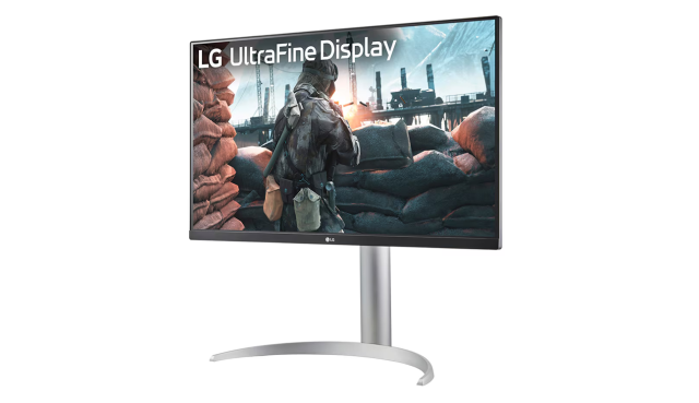 Монитор LG 27UP650K-W, 27" (68.58cm) UHD 4K IPS AG, 60Hz, 5ms (GtG at Faster), 1200:1, 400cd/m2, HDMI, DP