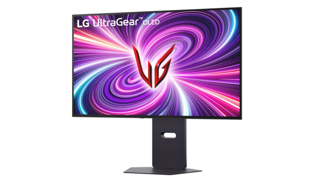 Монитор LG UltraGear 32GS95UV-B, 31.5" (80.01 cm) 4K UHD OLED, 240Hz, 0.03ms (GTG), HDR 10, 1500000:1, 275cd/m2, HDMI, DP, USB-A