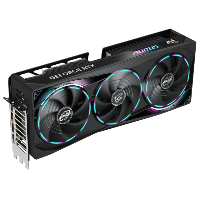 Видео карта GIGABYTE nVIDIA GeForce RTX5080 AORUS MASTER 16GB GDDR7, 256-bit, HDMI, 3x DP