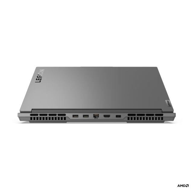 Лаптоп Lenovo Legion Slim 5 16ARP9,  AMD Ryzen 7 7735HS 8C (3.2/4.7GHz, 16MB cache), 16" (40.64 см) WQXGA IPS, NVIDIA RTX 4070 8GB GDDR6 DLSS 3, 16GB DDR5, 1 TB M.2 NVMe SSD, Free DOS