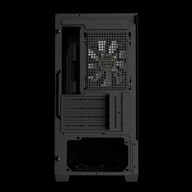 Кутия Gamdias AURA GC9M Black, Mini Tower, 2x USB 2.0, 1x USB 3.0, 1x HD Audio, mATX, Mini-ITX