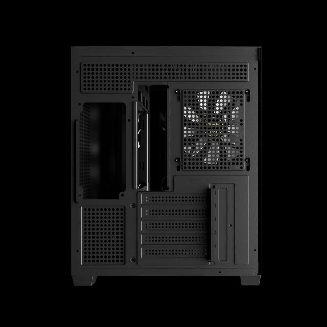Кутия Gamdias AURA GC10M Black, Mini Tower, 1x USB 2.0, 1x USB 3.0, 1x HD Audio, mATX, Mini-ITX