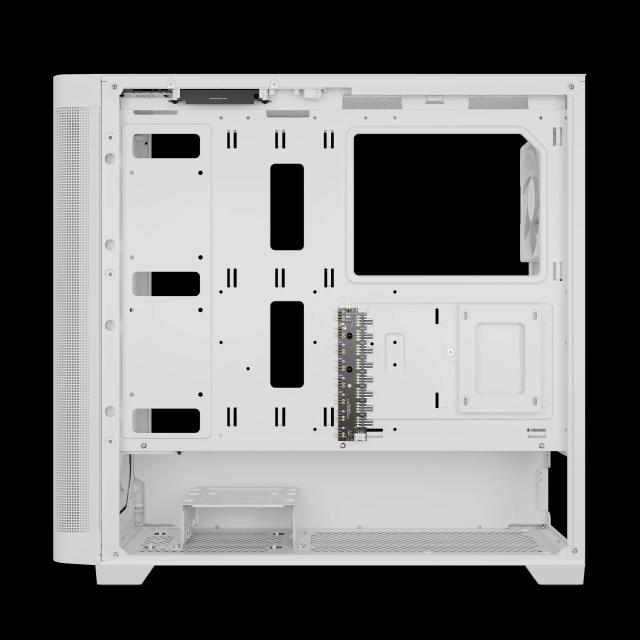 Кутия Gamdias ATHENA M3 Mesh White, RGB, Middle Tower, 1x USB 3.0, 1x USB Type-C, EATX, ATX, mATX, Mini-ITX