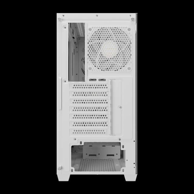 Кутия Gamdias ATHENA M3 Mesh White, RGB, Middle Tower, 1x USB 3.0, 1x USB Type-C, EATX, ATX, mATX, Mini-ITX