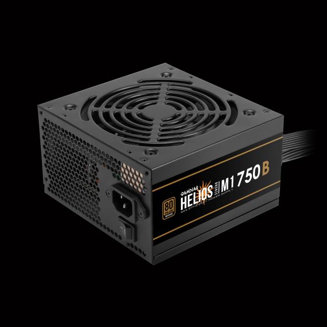 Захранване Gamdias HELIOS M1-750B, 750W, Active PFC, 80 PLUS Bronze