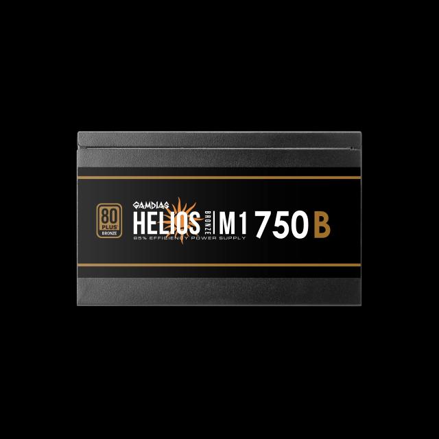 Захранване Gamdias HELIOS M1-750B, 750W, Active PFC, 80 PLUS Bronze