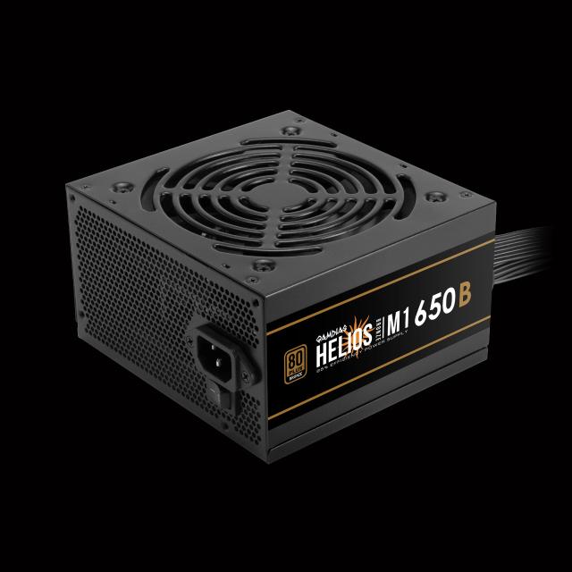 Захранване Gamdias HELIOS M1-650B, 650W, Active PFC, 80 PLUS Bronze