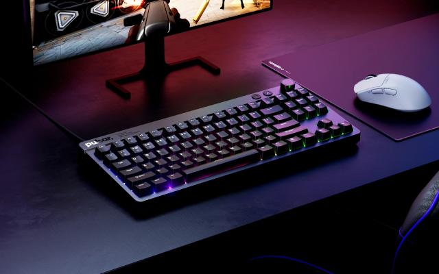 Клавиатура Pulsar геймърска механична клавиатура Professional Gaming Mechanical Keyboard Xboard MS TKL ANSI, Red Cherry Switch, RGB, Black