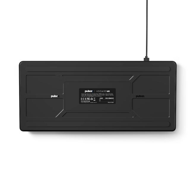 Клавиатура Pulsar геймърска механична клавиатура Professional Gaming Mechanical Keyboard Xboard MS TKL ANSI, Red Cherry Switch, RGB, Black