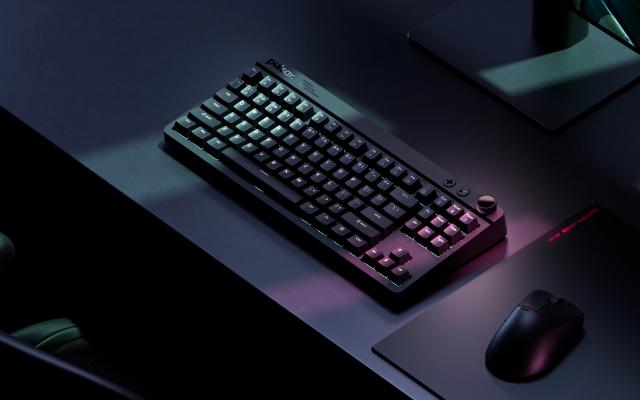 Клавиатура Pulsar геймърска механична клавиатура Professional Gaming Mechanical Keyboard Xboard MS TKL ANSI, Red Cherry Switch, RGB, Black