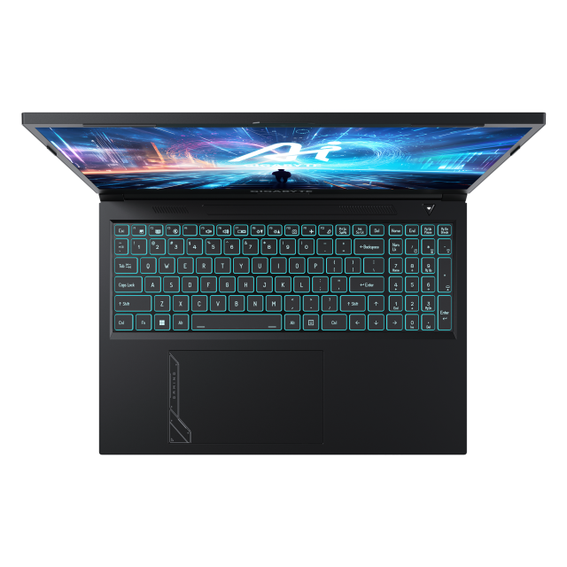 Лаптоп GIGABYTE G6 KF-H3EE894KD, Intel Core i7-13620H 10C (2.4/4.9 GHz, 24MB Cache), 16.0" (40.64 cm), WUXGA 165Hz, nVIdia GF RTX4060 8GB GDDR6, 16GB DDR5, 1TB NVMe SSD, Free DOS