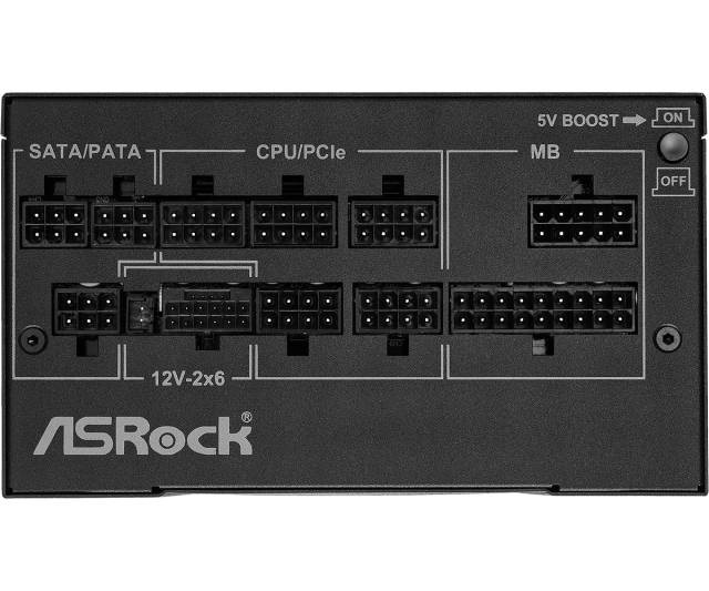 Захранване ASRock  PG-1000G 1000W, ATX 3.1, 80 Plus Gold, Fully Modular
