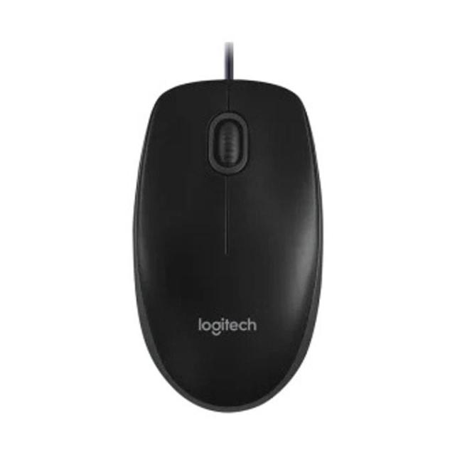 Комплект клавиатура и мишка Logitech Desktop MK120 (US), USB, черни