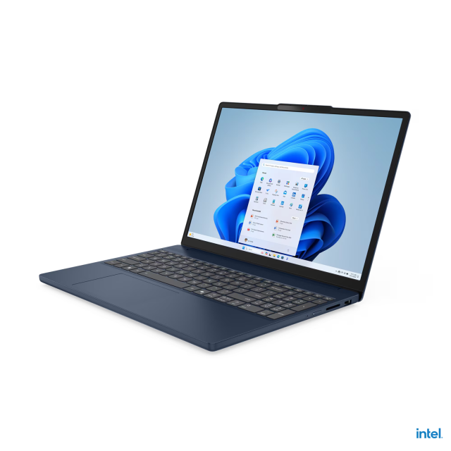 Лаптоп Lenovo IdeaPad Slim 3 15IRH10, Intel Core i7-13620H 10C (2.4/4.9 GHz, 24MB Cache), 15.3'' (38.86 cm), WUXGA, IPS Anti-glare, 60Hz, 16GB DDR5, 512GB SSD, Free DOS