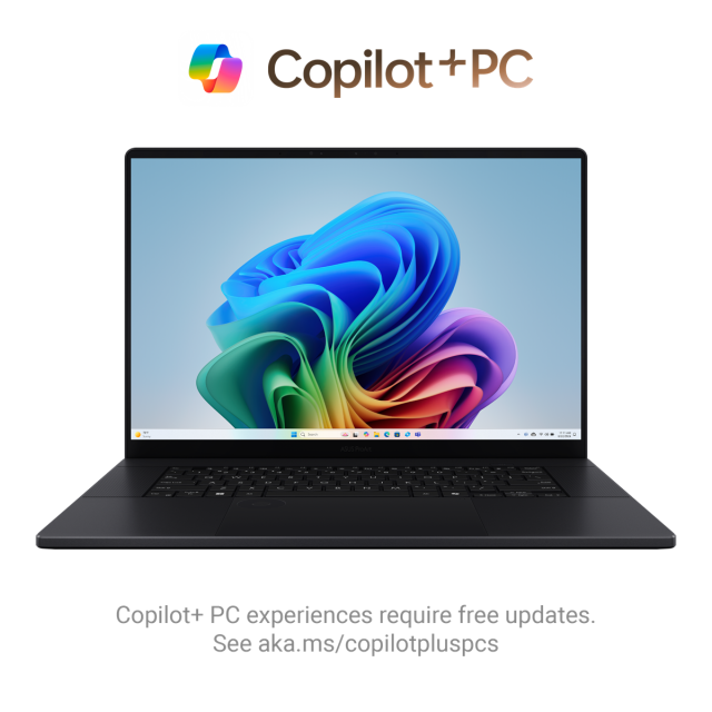 Лаптоп ASUS ProArt Studiobook P16 OLED, AMD Ryzen AI 9 HX 370 12C (2.0 / 5.1 GHz, 36MB cache), 16" (40.64 cm) UHD+, Touch Screen, NVIDIA GeForce RTX 5070 8GB GDDR7 DLSS 4, 64GB LPDDR5X, 2TB M.2 NVMe SSD, Windows 11 Pro