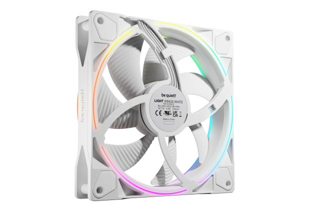 Вентилатор be quiet! LIGHT WINGS LX 140mm PWM Reverse, 3 pin/4 pin PWM, White