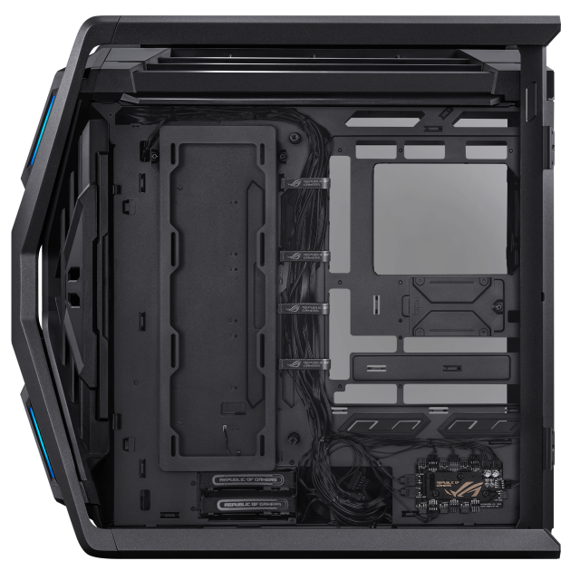  Кутия ASUS ROG Hyperion GR701 BTF Edition, Full Tower, 4 x USB 3.2 Gen1, 1 x USB 3.2 Gen2 Type-C, EATX / ATX / Micro-ATX / Mini-ITX 