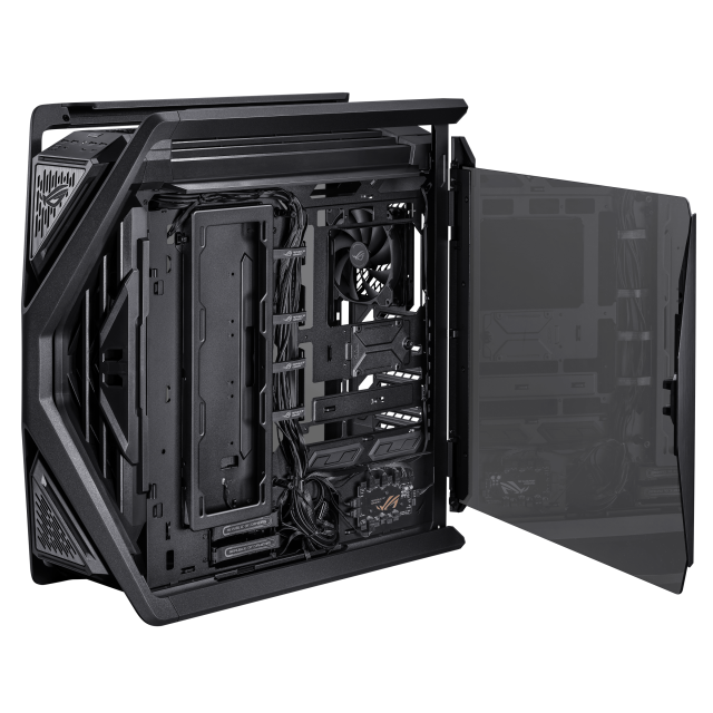  Кутия ASUS ROG Hyperion GR701 BTF Edition, Full Tower, 4 x USB 3.2 Gen1, 1 x USB 3.2 Gen2 Type-C, EATX / ATX / Micro-ATX / Mini-ITX 