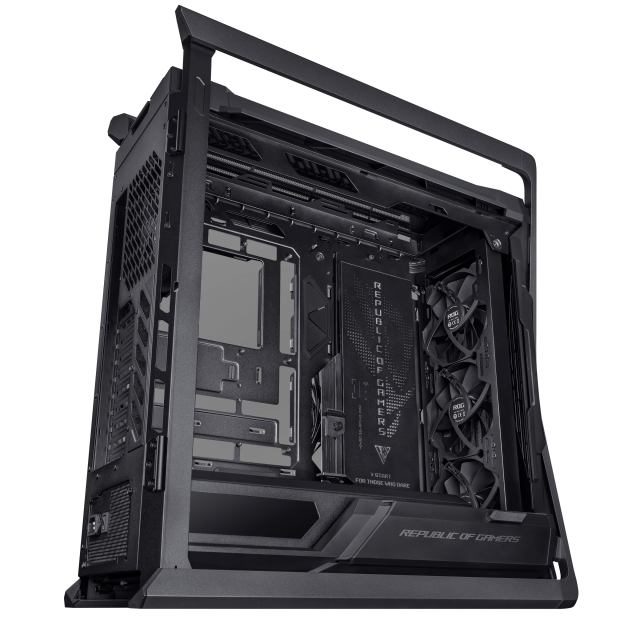  Кутия ASUS ROG Hyperion GR701 BTF Edition, Full Tower, 4 x USB 3.2 Gen1, 1 x USB 3.2 Gen2 Type-C, EATX / ATX / Micro-ATX / Mini-ITX 