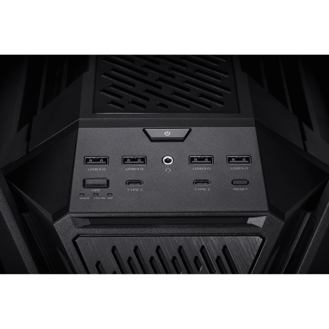  Кутия ASUS ROG Hyperion GR701 BTF Edition, Full Tower, 4 x USB 3.2 Gen1, 1 x USB 3.2 Gen2 Type-C, EATX / ATX / Micro-ATX / Mini-ITX 