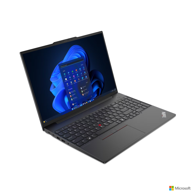 Лаптоп Lenovo ThinkPad E14 G6, Intel Core Ultra 5 125U 12C (1.3 / 4.3 GHz, 12 MB Cache), 14" (35.56 см) Full HD+ IPS, Intel Arc 4 Core, 16GB DDR5, 512GB M.2 NVMe SSD, Free DOS