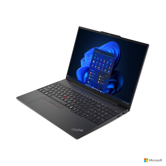 Лаптоп Lenovo ThinkPad E14 G6, Intel Core Ultra 5 125U 12C (1.3 / 4.3 GHz, 12 MB Cache), 14" (35.56 см) Full HD+ IPS, Intel Arc 4 Core, 16GB DDR5, 512GB M.2 NVMe SSD, Free DOS