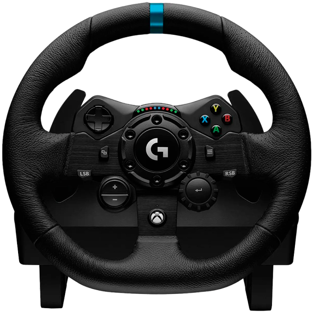 Волан с педали Logitech G923 SE Racing Wheel and Shifter Combo for PS5, PS4 and PC, BLACK