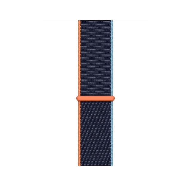 Каишка за часовник Apple Watch 44mm Band: Deep Navy Sport Loop (Seasonal Fall 2020)