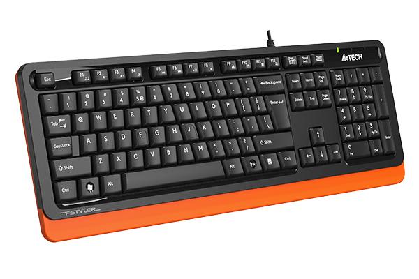 Клавиатура A4TECH FKS10 FSTYLER NATURAL MULTMEDIA, USB