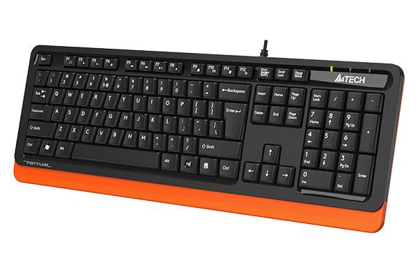 Клавиатура A4TECH FKS10 FSTYLER NATURAL MULTMEDIA, USB