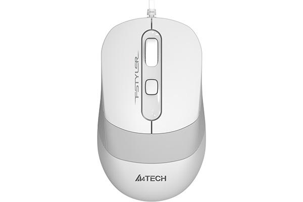 Мишка A4TECH FM10 WHITE, оптична (1600dpi), USB