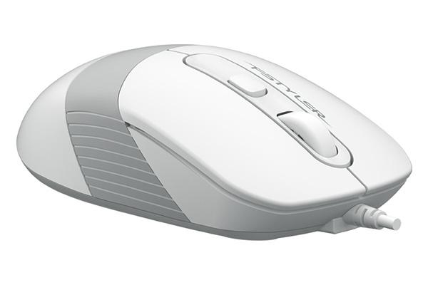 Мишка A4TECH FM10 WHITE, оптична (1600dpi), USB