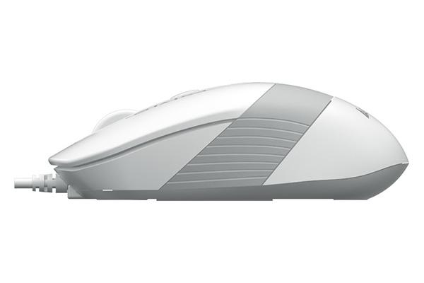 Мишка A4TECH FM10 WHITE, оптична (1600dpi), USB
