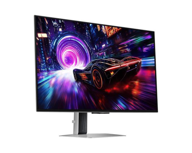 Монитор Samsung Odyssey OLED G8 G81SF, 32" (81.28cm) 4K UHD QD-OLED панел, 240Hz, 0.03ms(GTG) , 1 000,000:1, 260cd/m2, 2x HDMI, DP, USB