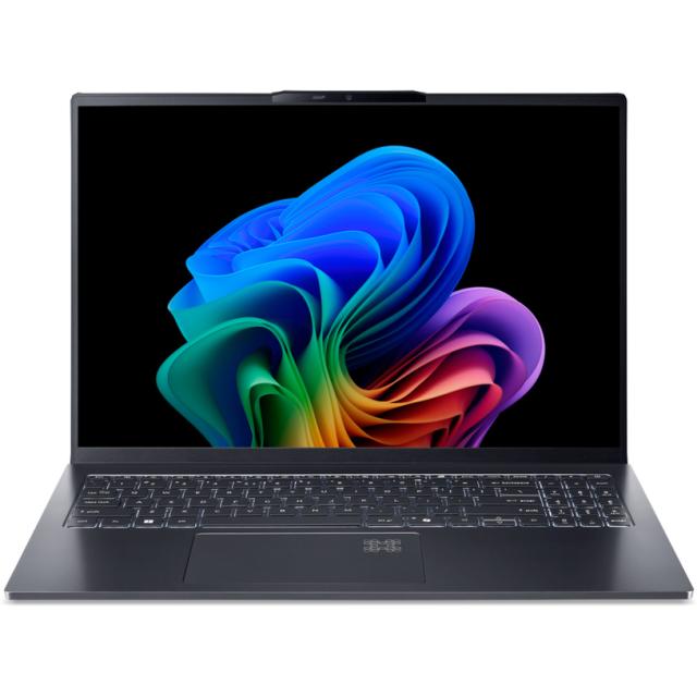 Лаптоп Acer Swift Go SFG16-61-R3XH, AMD Ryzen AI 7 350 8C (2.0/5.0GHz, 24MB), 16.0" (40.64 cm) OLED Display, 32GB LPDDR5X, 1TB SSD NVMe, Windows 11 Home