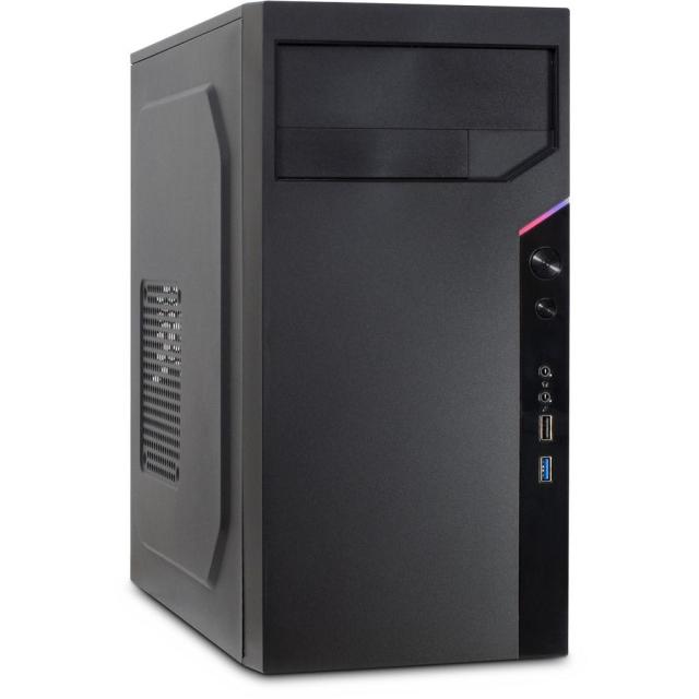 Кутия за компютър Inter Tech IT-6505 RETO, Mid-Tower, 1x USB 3.0, 1x USB 2.0, ATX
