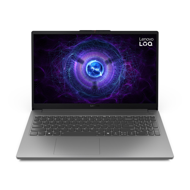 Лаптоп Lenovo LOQ 15IAX9E, Intel Core i5-12450HX 8C (2.4/4.4GHz, 12MB Cache), 15.6'' (39.62 cm) FHD IPS Anti-glare, 144MHz, NVIDIA RTX 2050 4GB GDDR6, 16GB DDR5, 512 M.2 NVMe SSD, Free DOS