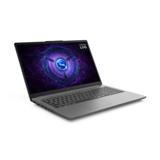 Лаптоп Lenovo LOQ 15IAX9E, Intel Core i5-12450HX 8C (2.4/4.4GHz, 12MB Cache), 15.6'' (39.62 cm) FHD IPS Anti-glare, 144MHz, NVIDIA RTX 2050 4GB GDDR6, 16GB DDR5, 512 M.2 NVMe SSD, Free DOS